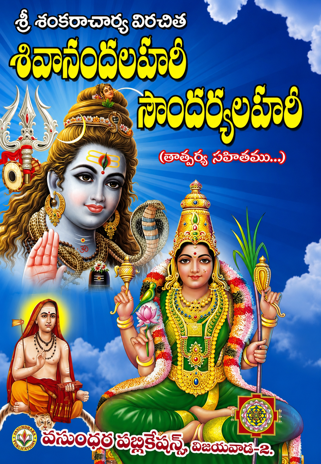 sivananda lahari &swodarya lahari